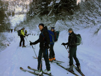 Partenza nel bosco