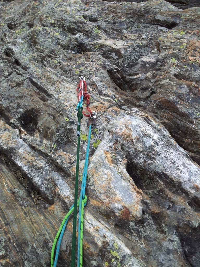 Forme e colori della ragnatela: 400m tutti così, solo più verticali